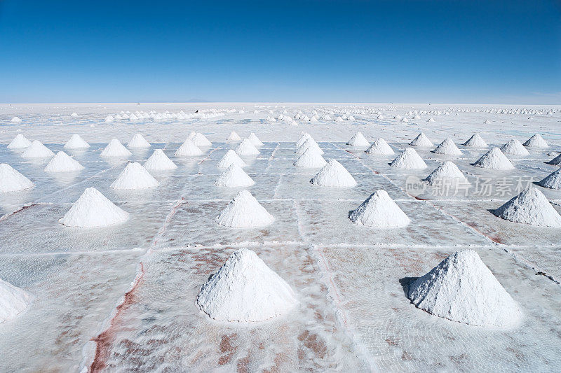 Salar de Uyuni, Altiplano玻利维亚